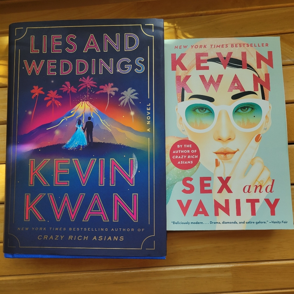 💚💚3 for $15💚💚 Kevin Kwan Book Set - Lies and Weddings & Sex and Vanity
